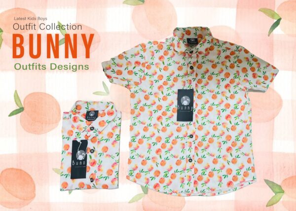 Bunny Kids Fruit Print Shirt
