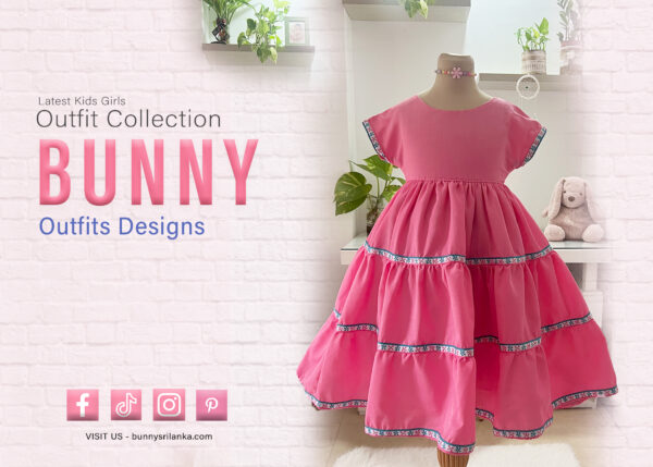 Bunny Baby Girls Floral Puff Sleeve Dress