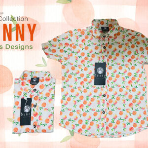 Bunny Boys' Summer Fruit Print Shirt
