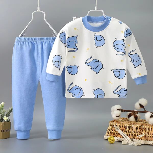 Cartoon Pajamas Suits For Baby Boys & Girls