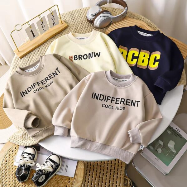 New Fashion Loose Casual Pullover Long Sleeve Tracksuits For Boys &  Girls