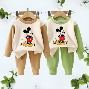 Disney Autumn Long Sleeve Pajamas Sets for Boys