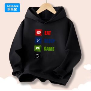 Long Sleeve Pullovers Top For Kids - Image 4