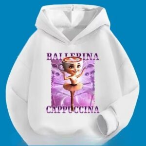 Cartoon Pattern Autumn and Winter Sweatshirt For Girls & Boys - Image 10