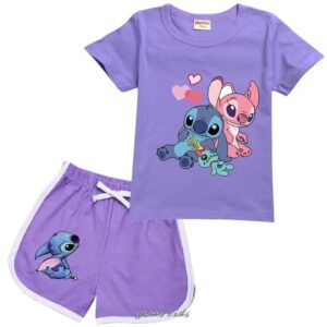 Summer T-shirts  &  Short-sleeved Pants for Kids - Image 5