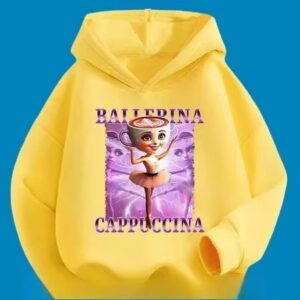 Cartoon Pattern Autumn and Winter Sweatshirt For Girls & Boys - Image 11