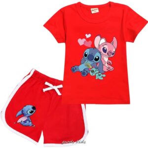 Summer T-shirts  &  Short-sleeved Pants for Kids - Image 9