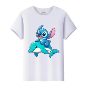 Fashion Disney Cartoon Print Tops