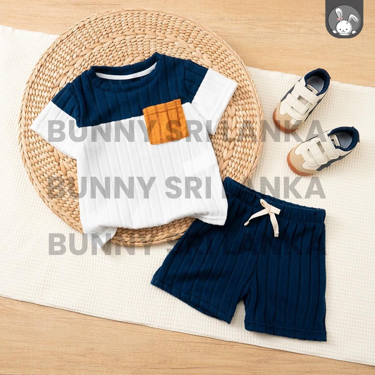 Kids Stylish Summer Outfit Set (T-Shirt + Shorts)